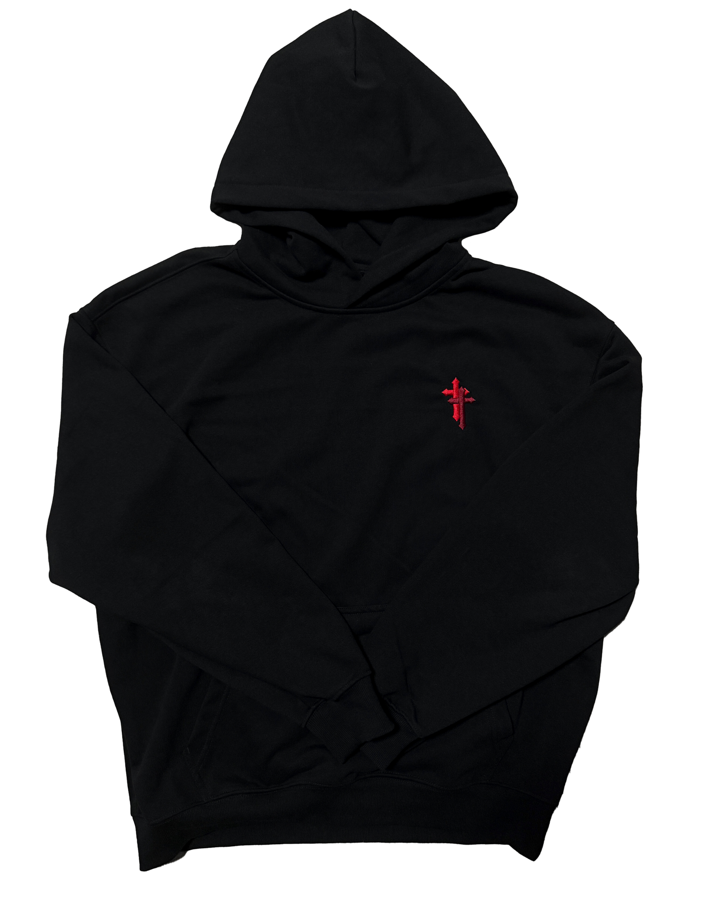 Bando Cross Hoodie Black